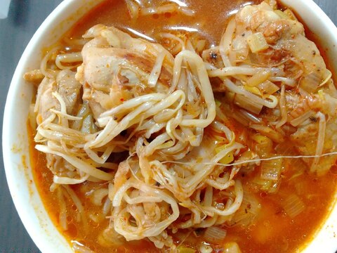 鶏肉のコチュジャン炒め